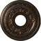 Ekena Millwork Baltimore PVC Medallion (Canopies up to 5 1/4"), 13"OD x 3 1/2"ID x 3/4"P, Metallic Mystic Brown CMP13BAAMB - alternate 1